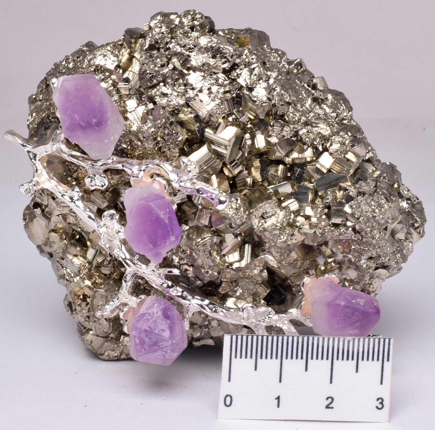 PYRITE and AMETHYST TREE M23