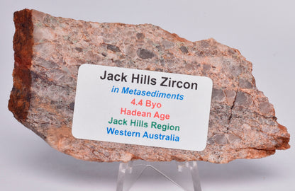 ZIRCON, Metaconglomerate Narryer Gneiss Slice, Jack Hills, Australia S867