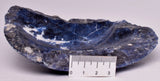 SODALITE CRYSTAL CARVED DISH P443