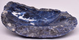 SODALITE CRYSTAL CARVED DISH P443