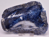 SODALITE CRYSTAL CARVED DISH P443