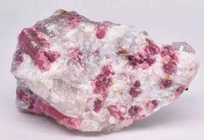 PINK TOURMALINE with AMETHYST TREE P831