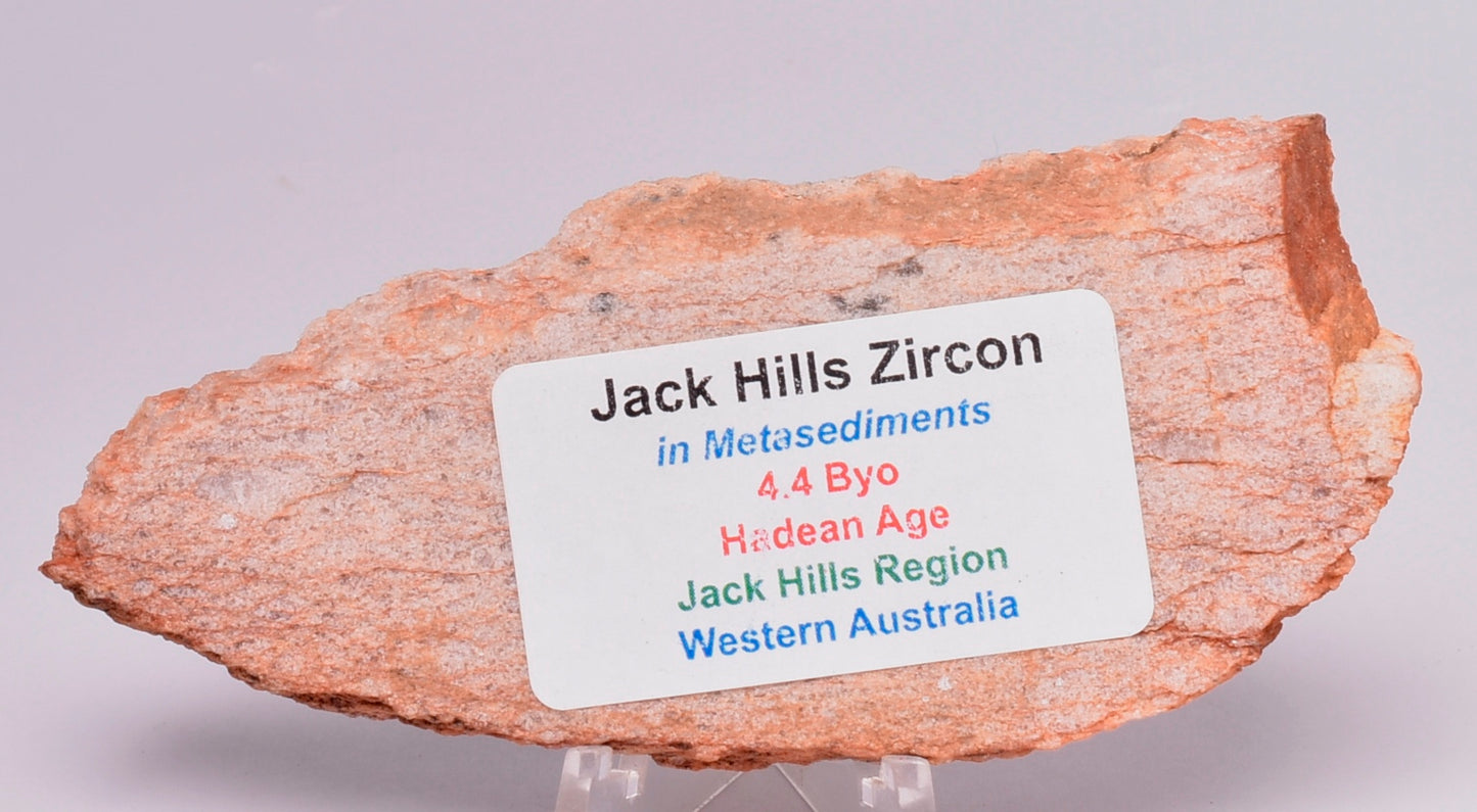 ZIRCON, Metaconglomerate Narryer Gneiss Slice, Jack Hills, Australia S01