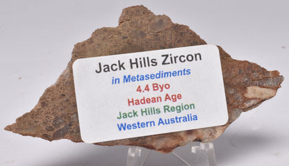 ZIRCON, Metaconglomerate Narryer Gneiss Slice, Jack Hills, Australia S1318