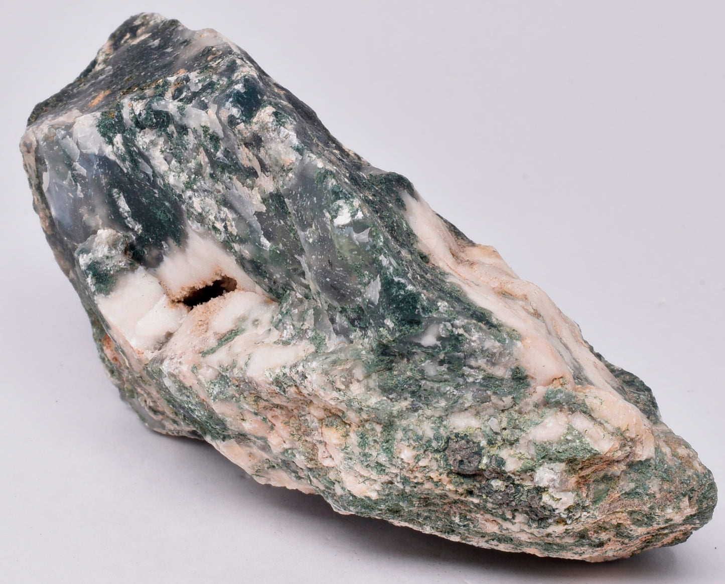 MOSS AGATE ROUGH ROCK R04