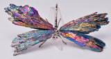 TITANIUM AURA KYANITE DRAGONFLY P540