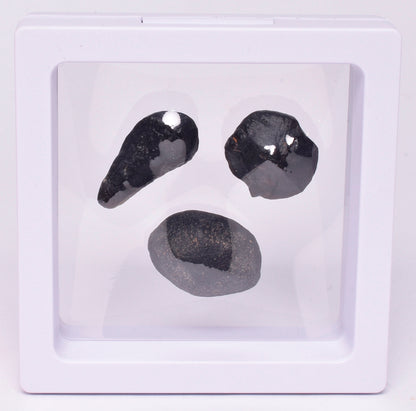 3 x AUSTRALITE, METEORITE FROM SOUTH AUSTRALIA MT122