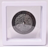 LUNAR METEORITE NWA in COLLECTORS COIN 11273 Found 2017 Algeria MT24