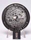 LUNAR METEORITE NWA in COLLECTORS COIN 11273 Found 2017 Algeria MT16