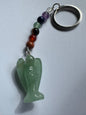 Chakra Aventurine Angel Key Ring P101