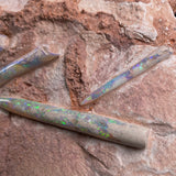 5 x OPAL BELEMNITE FOSSILS in matrix GOB003