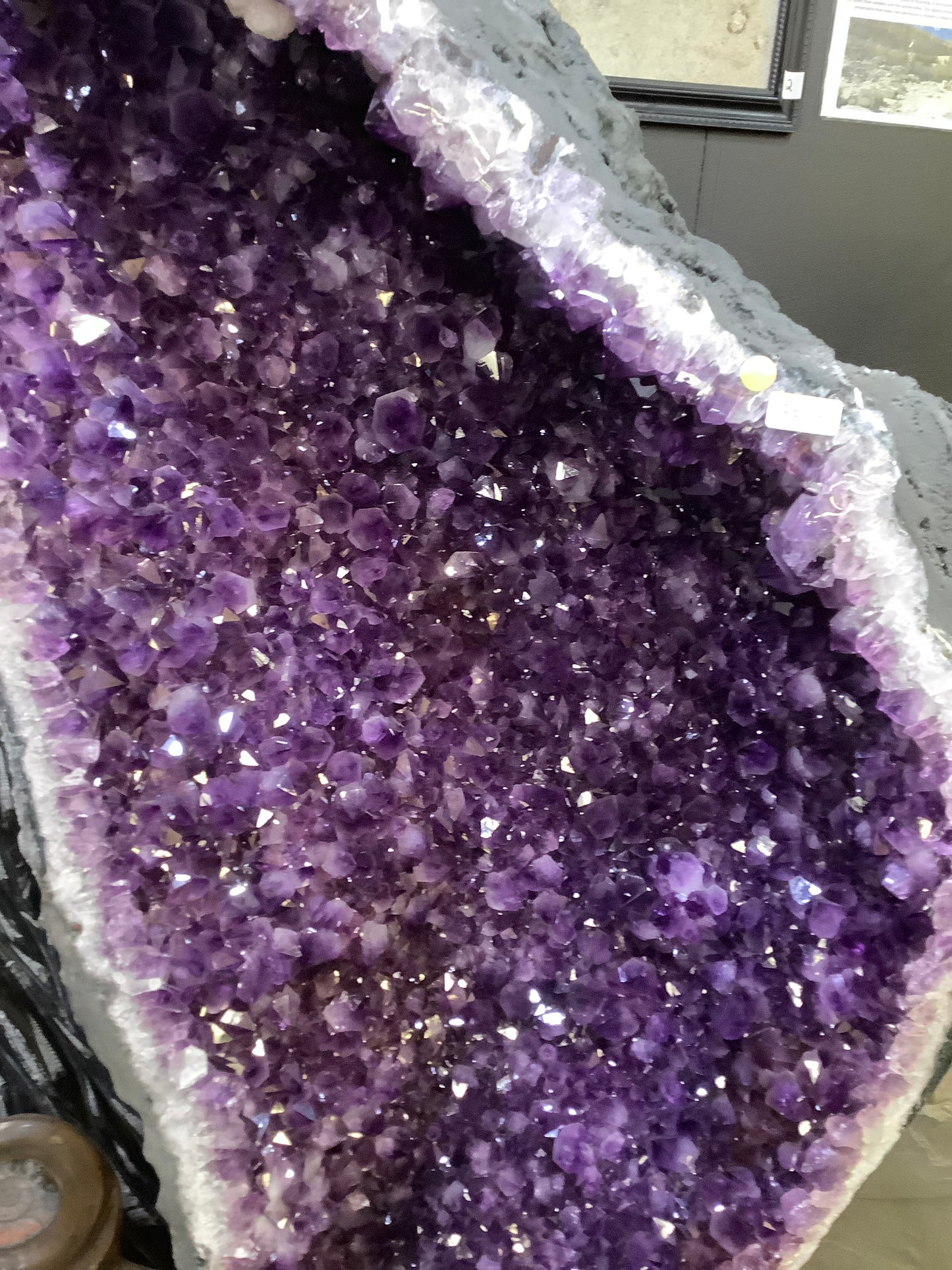 Amethyst Crystal Angel Wing