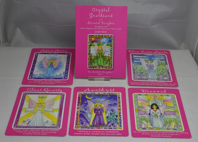 CRYSTAL GUARDIANS ORACLE CARDS by Michelle Kingston (B05)