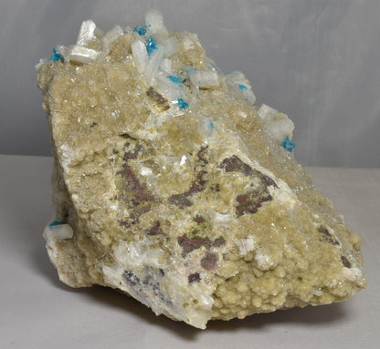 CAVANSITE NATURAL FREEFORM CLUSTER GM024