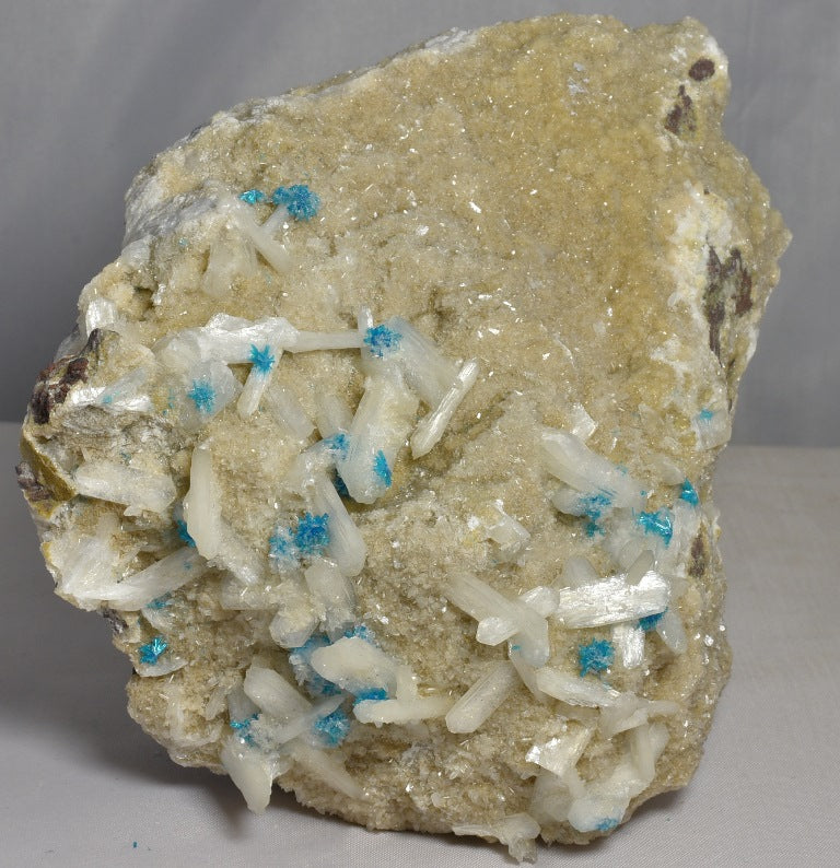 CAVANSITE NATURAL FREEFORM CLUSTER GM024