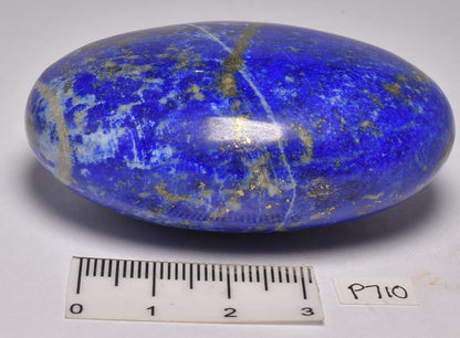 LAPIS LAZULI POLISHED CRYSTAL PALM STONE P710