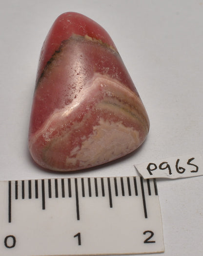 RHODOCHROSITE POLISHED CRYSTAL TUMBLE STONE P965