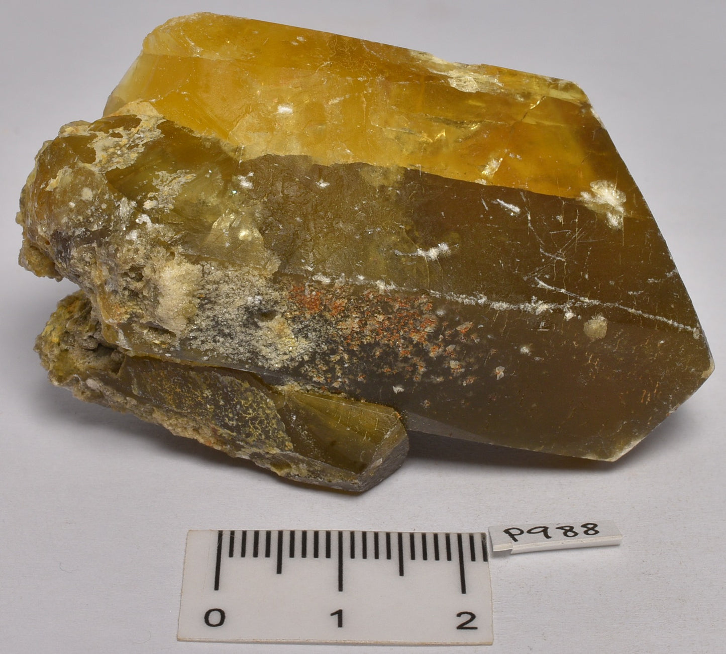 BARITE CRYSTAL IN NATURAL FORM P988