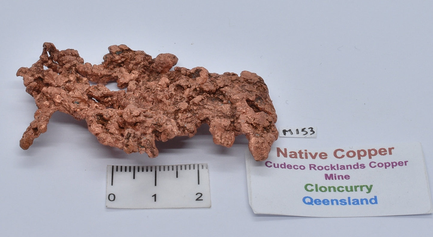 NATIVE COPPER, CLONCURRY, QUEENSLAND, AUSTRALIA M153