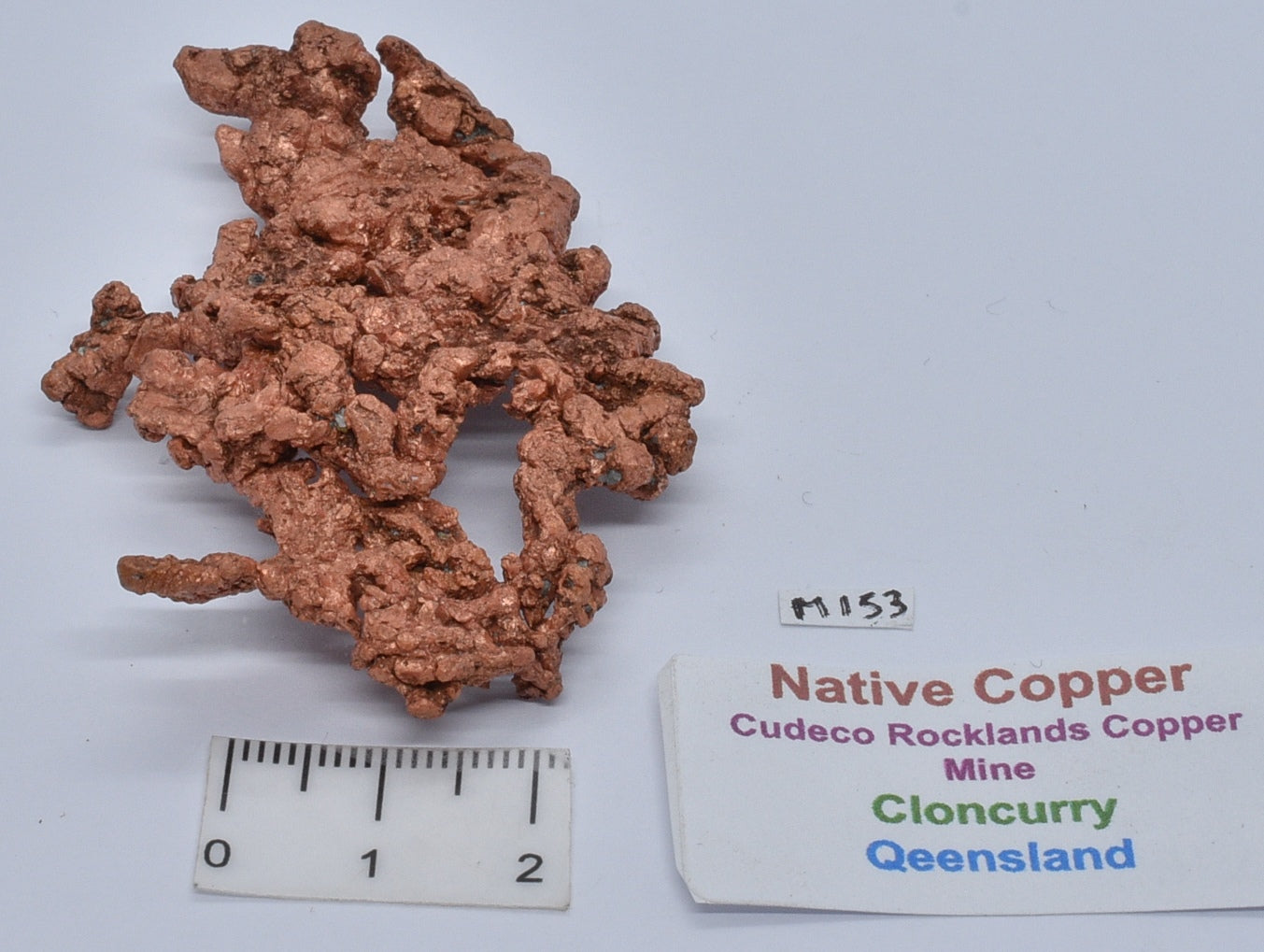 NATIVE COPPER, CLONCURRY, QUEENSLAND, AUSTRALIA M153