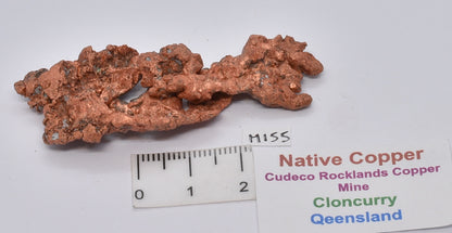 NATIVE COPPER, CLONCURRY, QUEENSLAND, AUSTRALIA M155