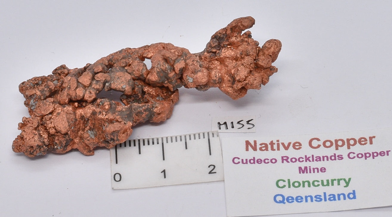 NATIVE COPPER, CLONCURRY, QUEENSLAND, AUSTRALIA M155