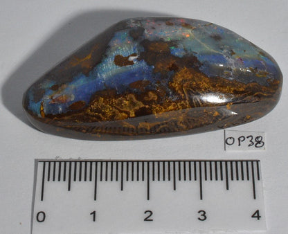 BOULDER OPAL Polished, Koroit, Queensland, Australia OP02