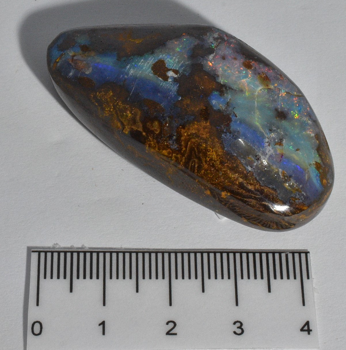 BOULDER OPAL Polished, Koroit, Queensland, Australia OP02