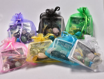 WELLBEING CRYSTAL TUMBLE KIT 7 CRYSTALS CX5