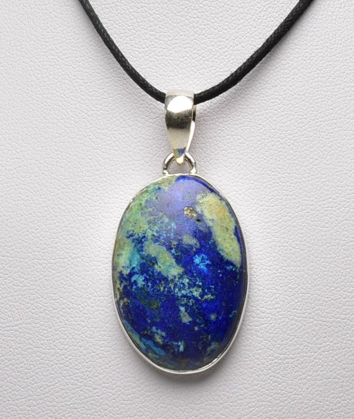 AZURITE & MALACHITE PENDANT J92