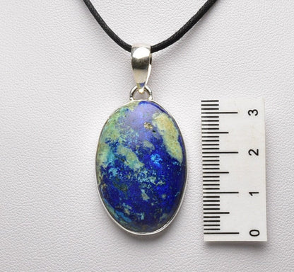 AZURITE & MALACHITE PENDANT J92