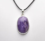 CHAROITE PENDANT J42