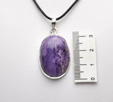 CHAROITE PENDANT J42