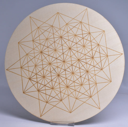 WOODEN CRYSTAL GRID G1