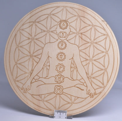 WOODEN CRYSTAL GRID G3