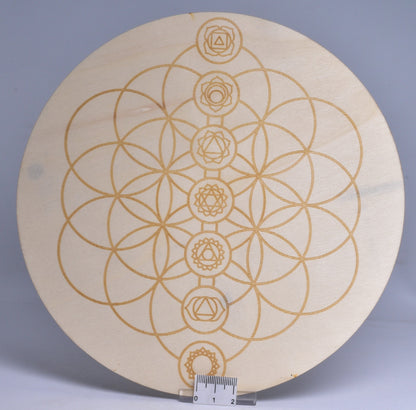 WOODEN CRYSTAL GRID G2