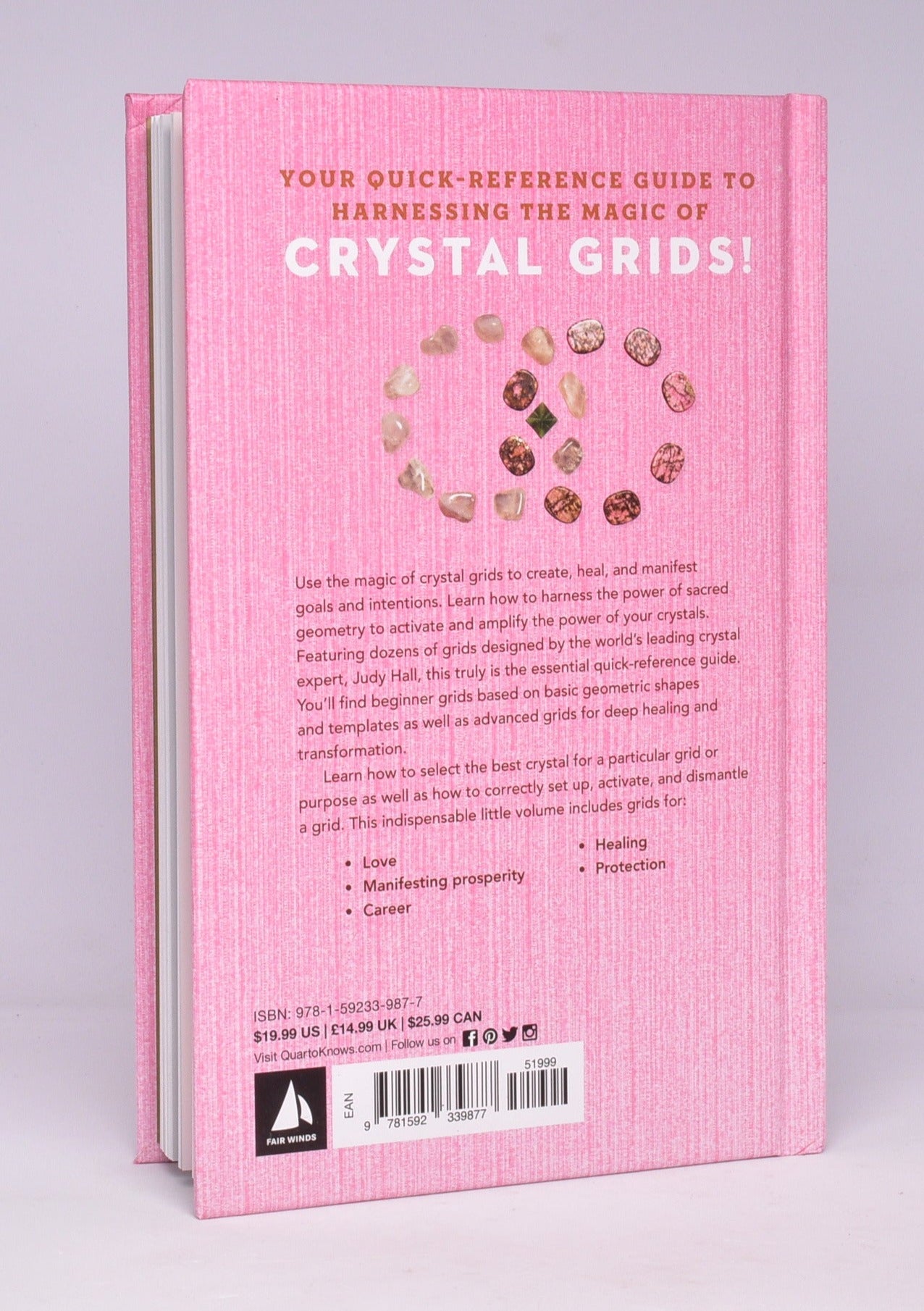 CRYSTAL GRIDS HANDBOOK BY JUDY HALL B13