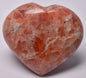 SUNSTONE POLISHED CRYSTAL HEART P647