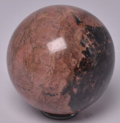 RHODONITE CRYSTAL SPHERE P911