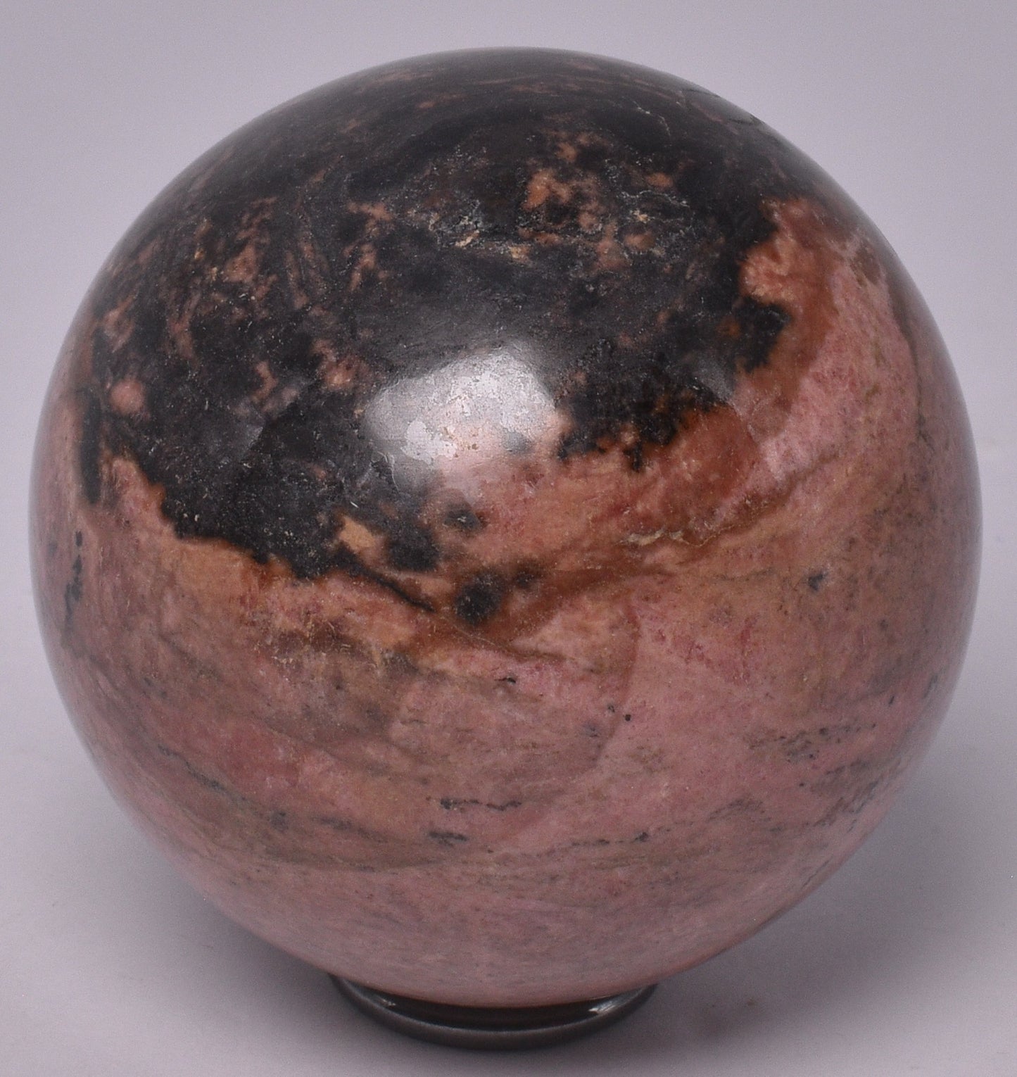 RHODONITE CRYSTAL SPHERE P911