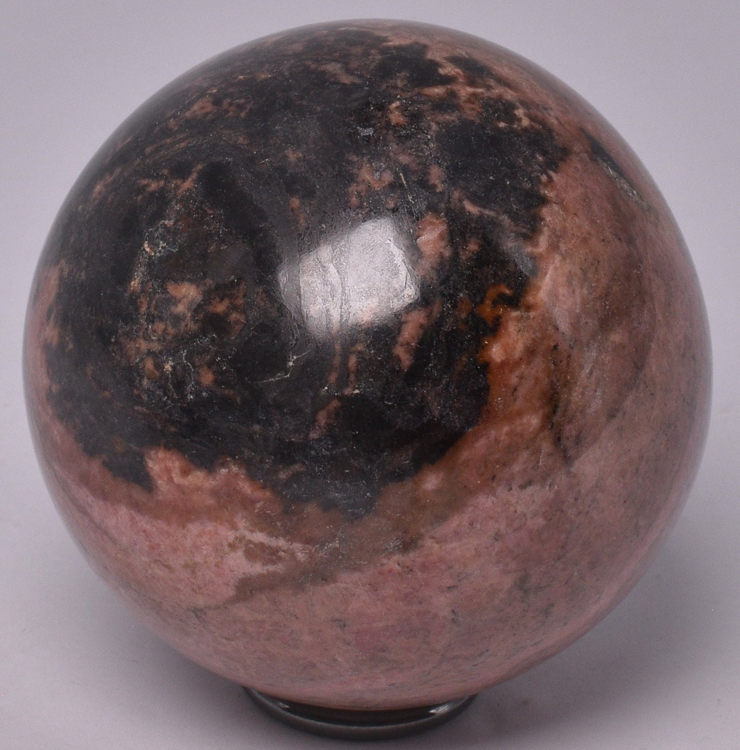 RHODONITE CRYSTAL SPHERE P911