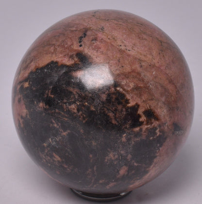 RHODONITE CRYSTAL SPHERE P911