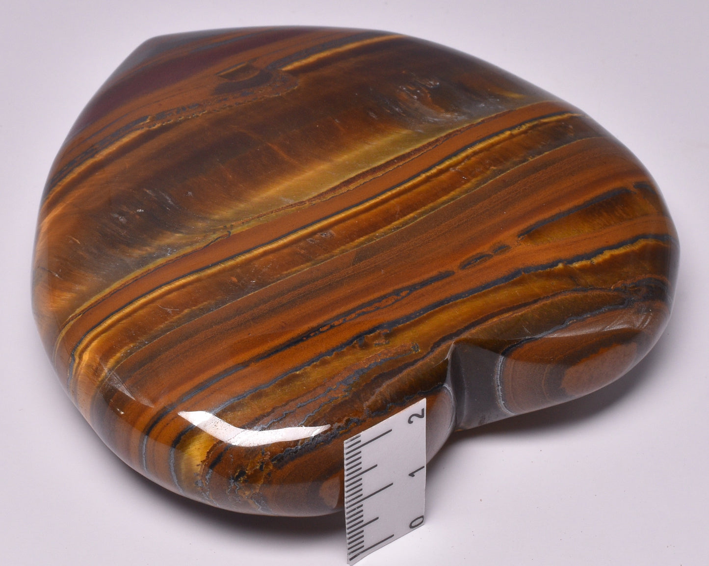 TIGER EYE CRYSTAL HEART CARVING P364