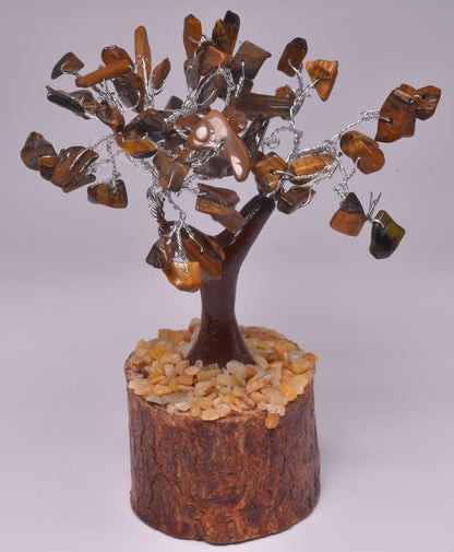 TIGER EYE CRYSTAL TREE P373