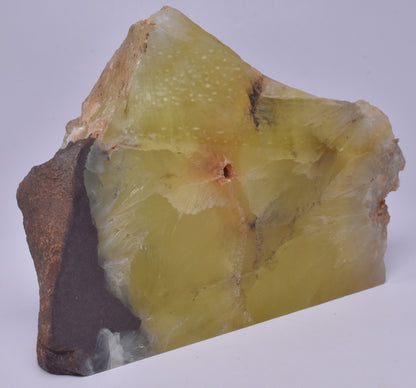 PREHNITE Polished Slice, 413g, Wave Hill, AUSTRALIA S825