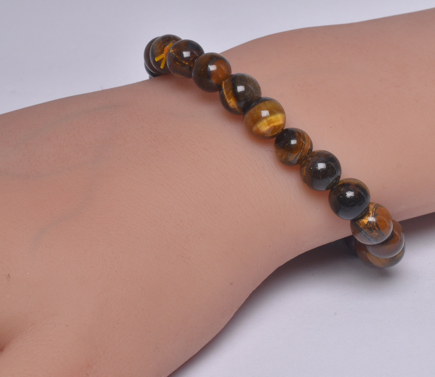 TIGER EYE POLISHED CRYSTAL BRACELET J259