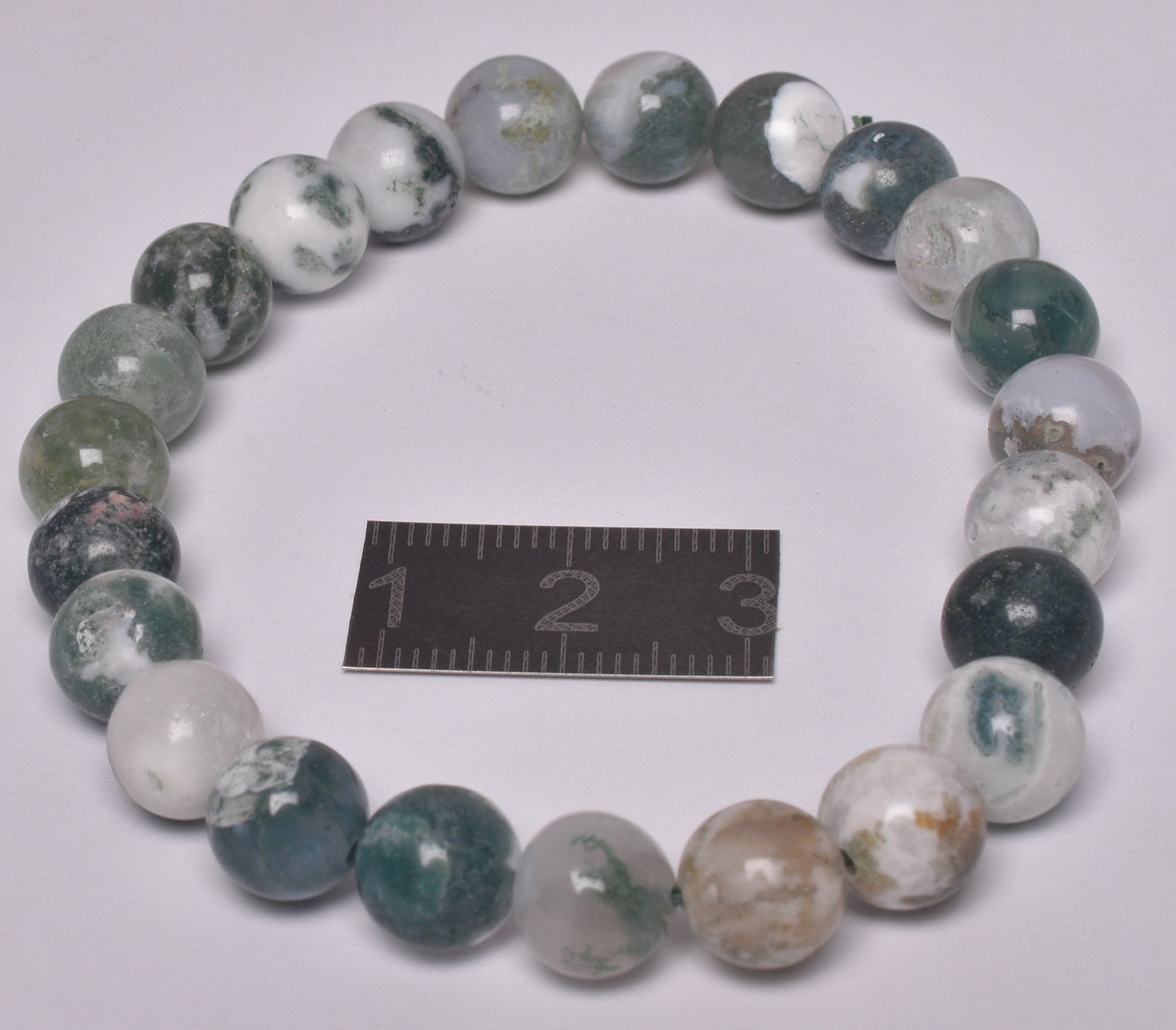 TREE AGATE POLISHED CRYSTAL BRACELET J266