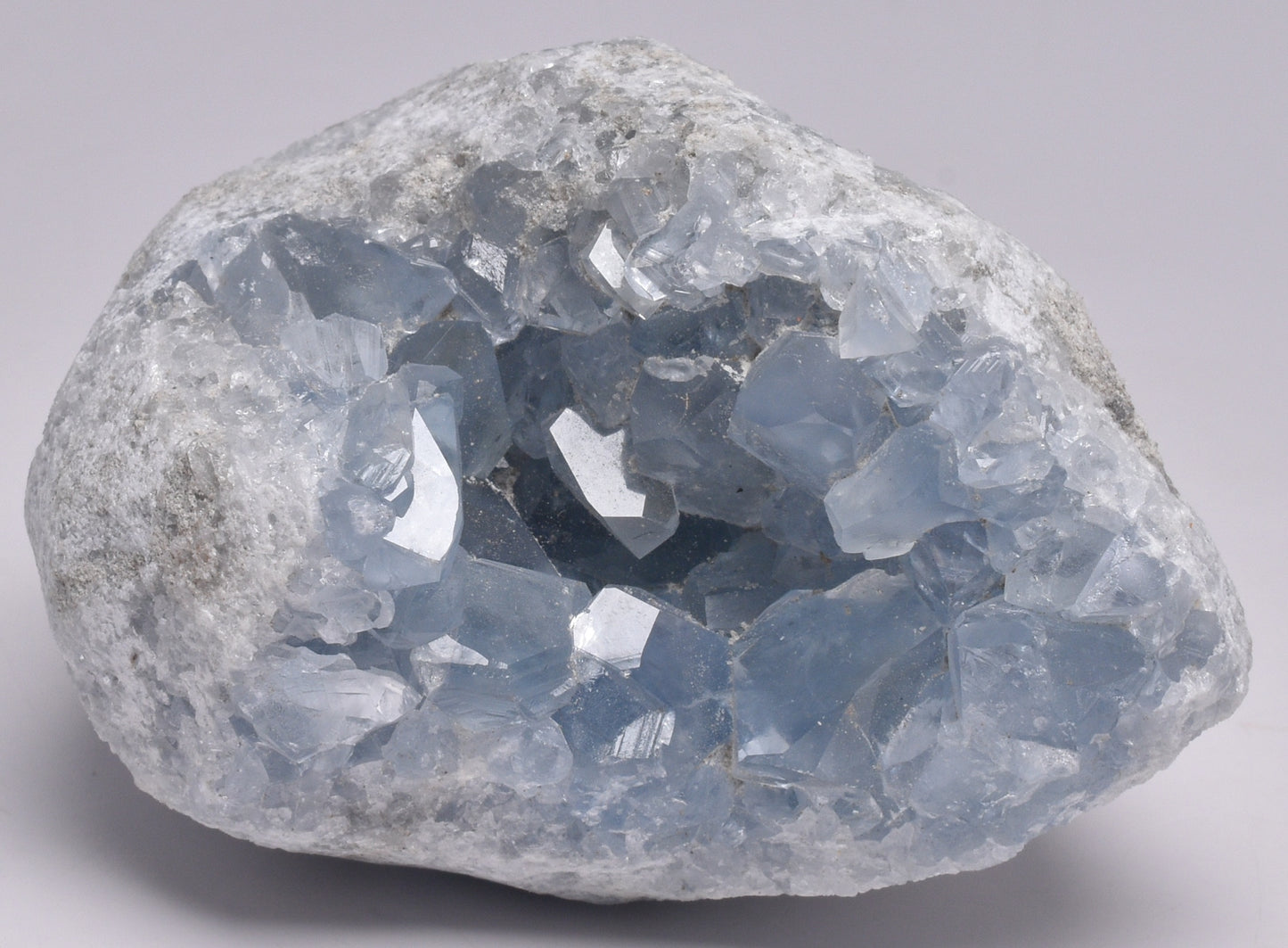 CELESTITE CRYSTAL CLUSTER, Madagascar, 230 grams P147