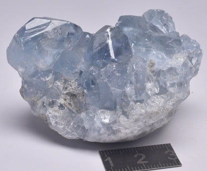 CELESTITE CRYSTAL CLUSTER, Madagascar, 161 grams P148