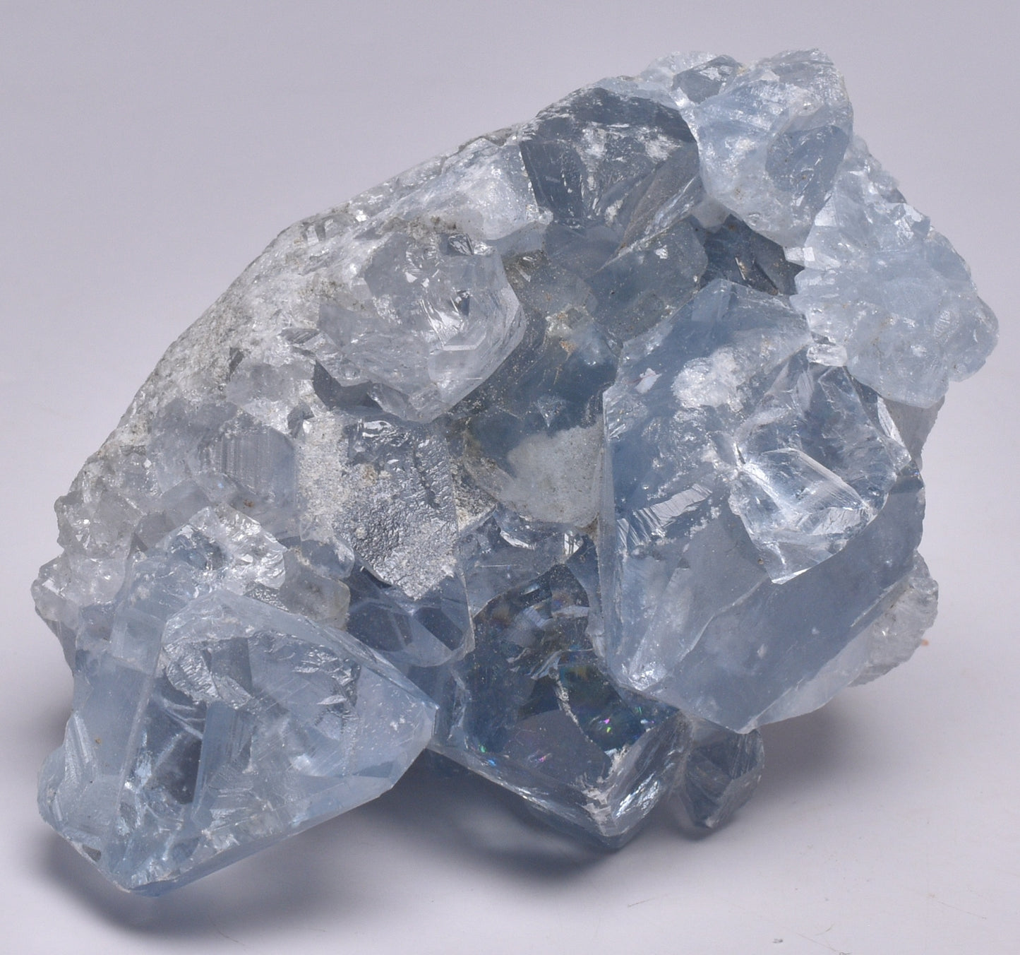 CELESTITE CRYSTAL CLUSTER, Madagascar, 161 grams P148